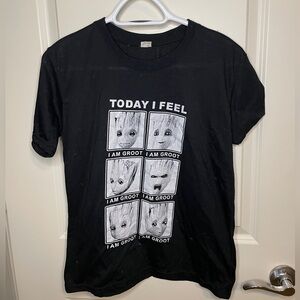 I am Groot black t-shirt